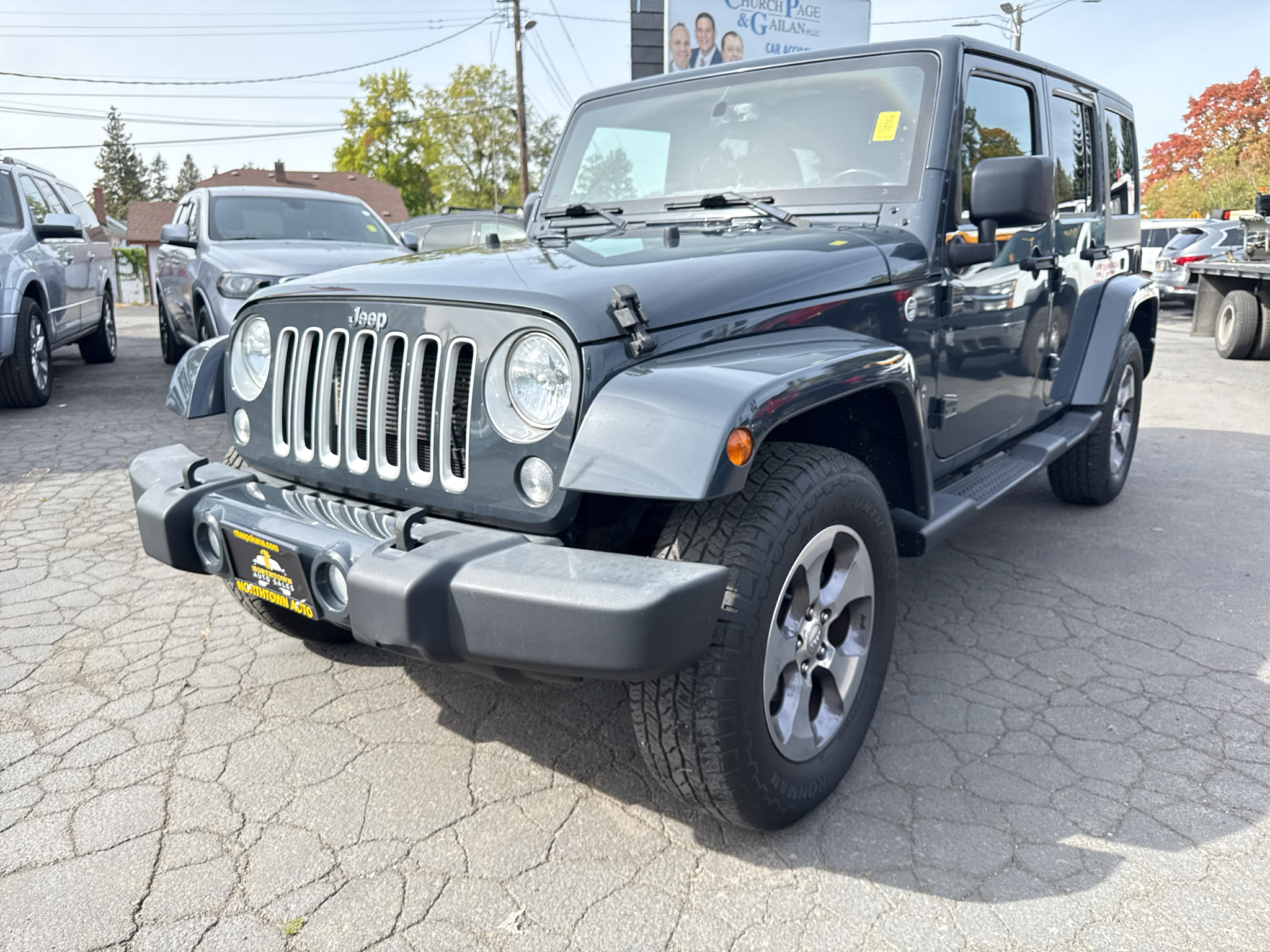 2016 Jeep Wrangler Unlimited Sahara – 132780