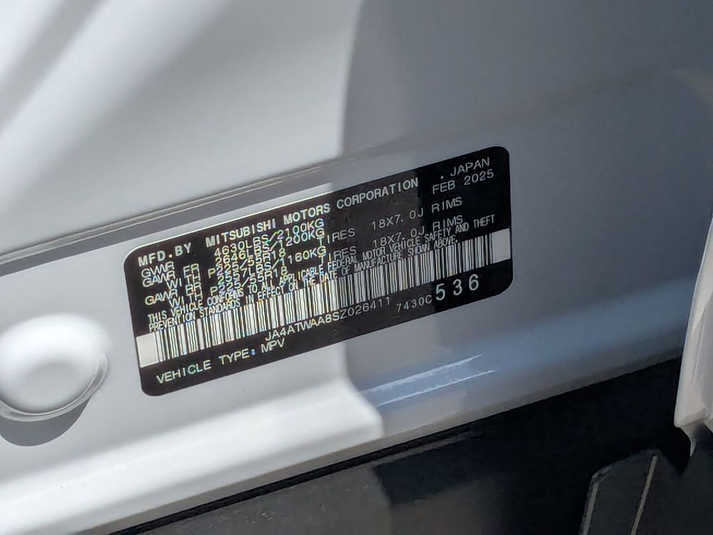 2025 Mitsubishi Eclipse Cross SE White Diamond at D&E Mitsubishi