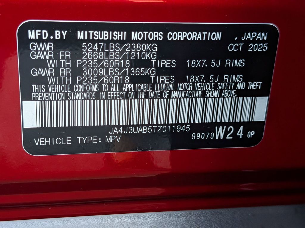 2026 Mitsubishi Outlander ES Red Diamond at D&E Mitsubishi