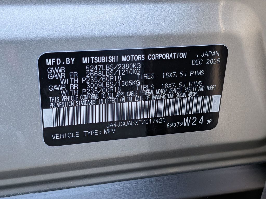 2026 Mitsubishi Outlander ES Alloy Silver Metallic at D&E Mitsubishi