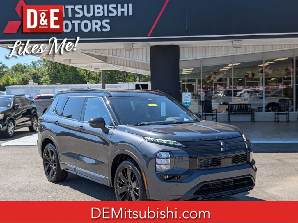 2026 Mitsubishi Outlander Black Edition Graphite Grey Blk Roof at D&E Mitsubishi
