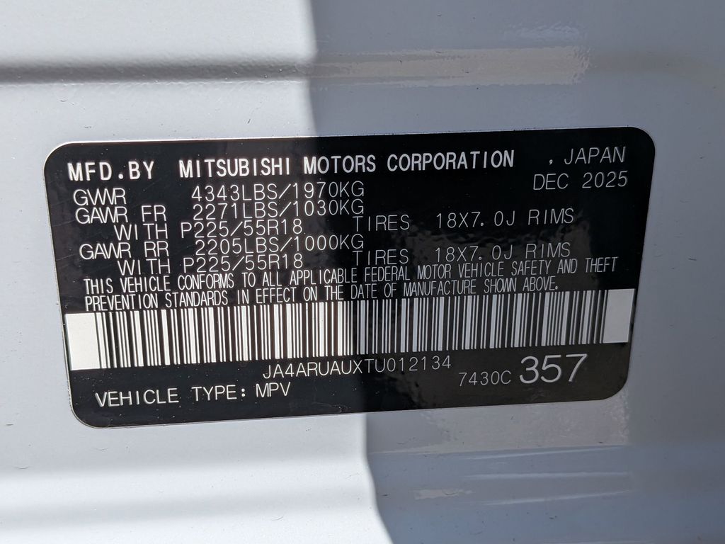 2026 Mitsubishi Outlander Sport ES White Diamond at Griffin CDJR