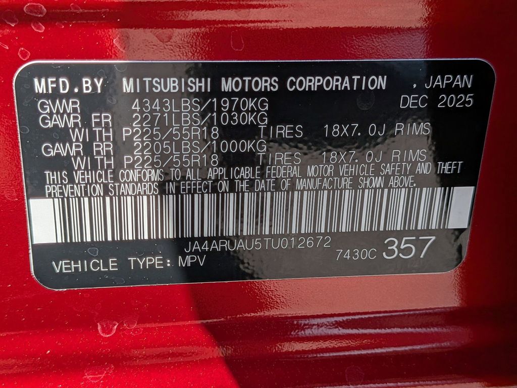 2026 Mitsubishi Outlander Sport ES Red Diamond at Griffin CDJR