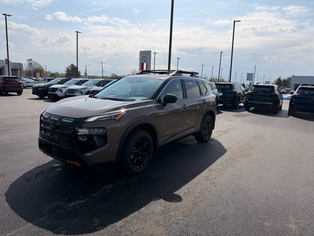 2026 Nissan Rogue Rock Creek in Baja Storm Metallic