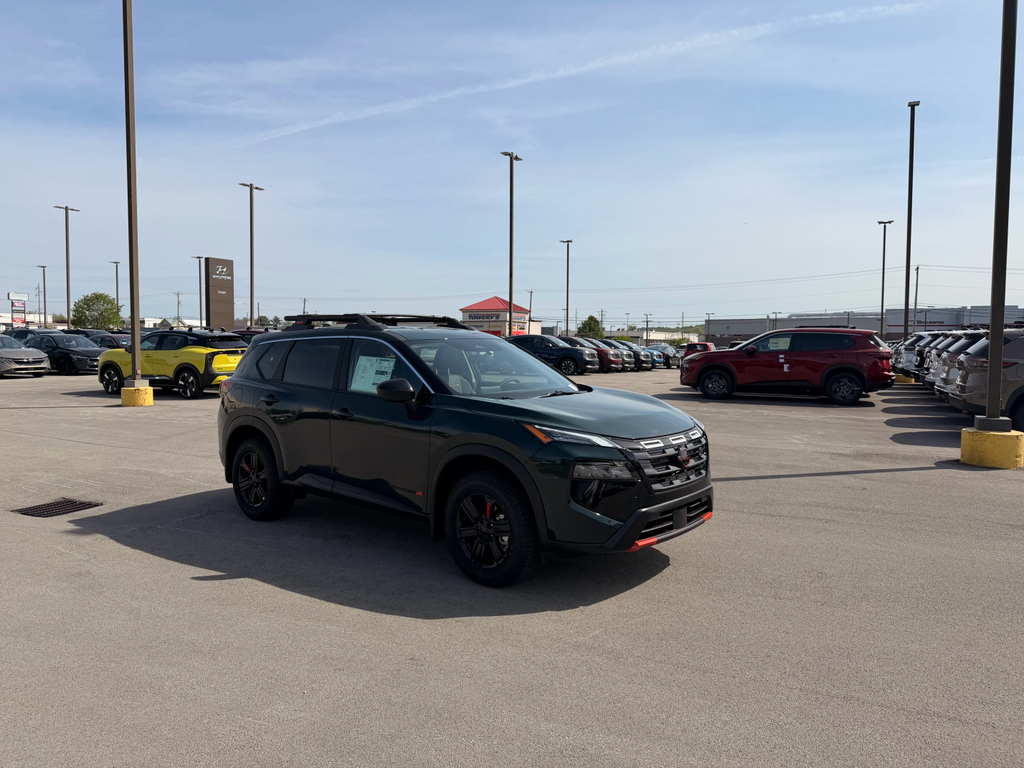 2026 Nissan Rogue Rock Creek in Obsidian Green
