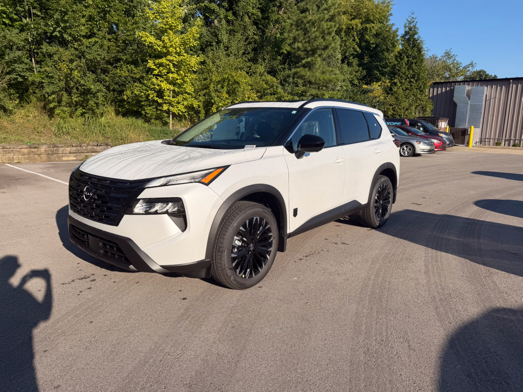 2026 Nissan Rogue Dark Armor in Everest White Pearl Tricoat
