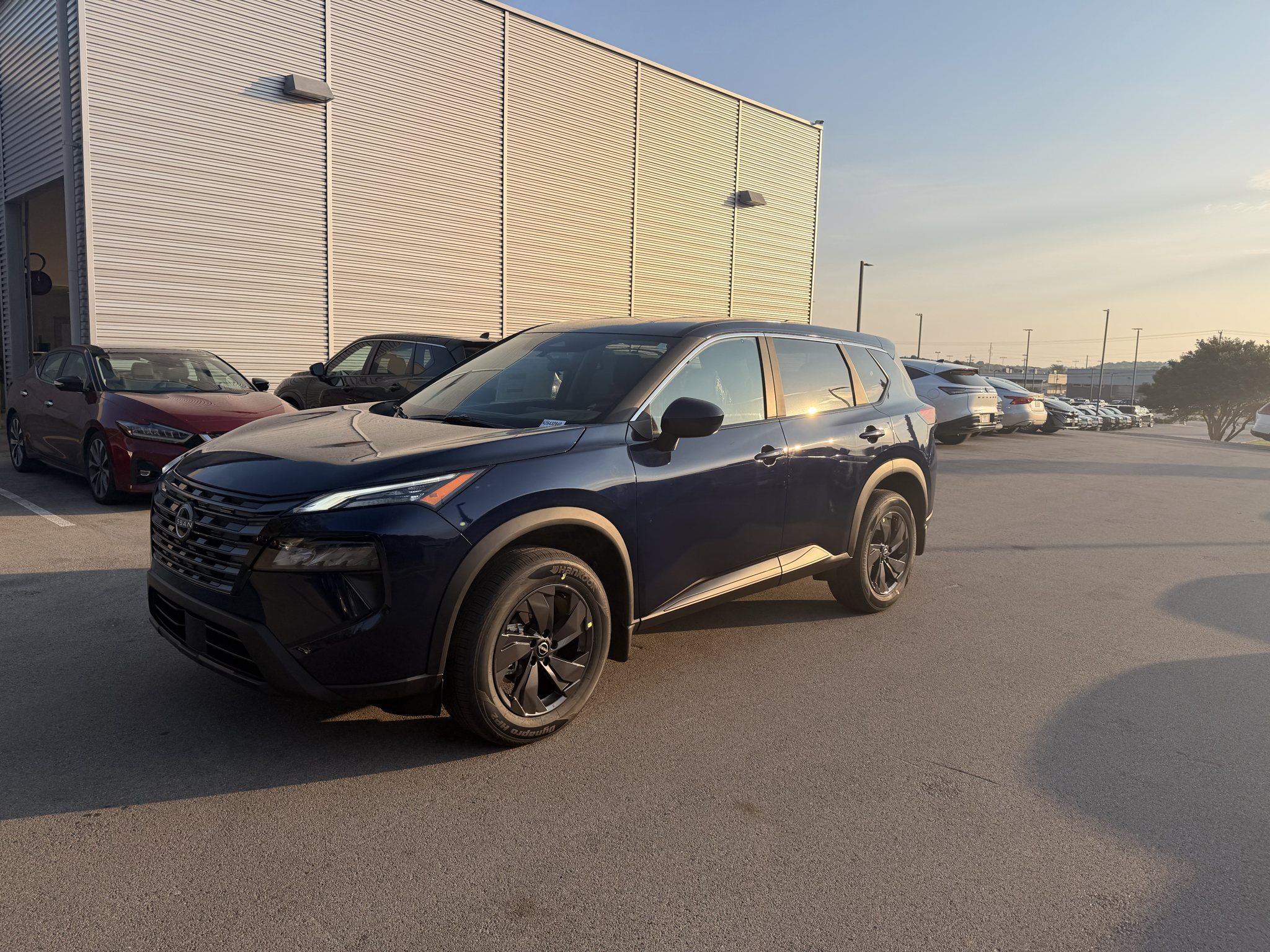 2026 Nissan Rogue SV in Deep Ocean Blue Pearl