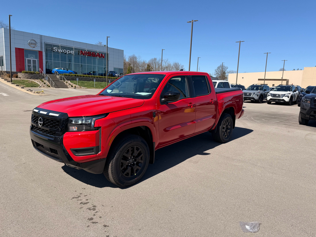 2026 Nissan Frontier SV in RED ALERT