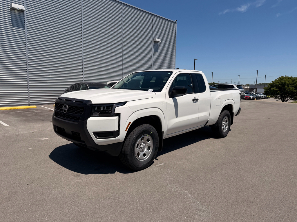 2026 Nissan Frontier S in Glacier White