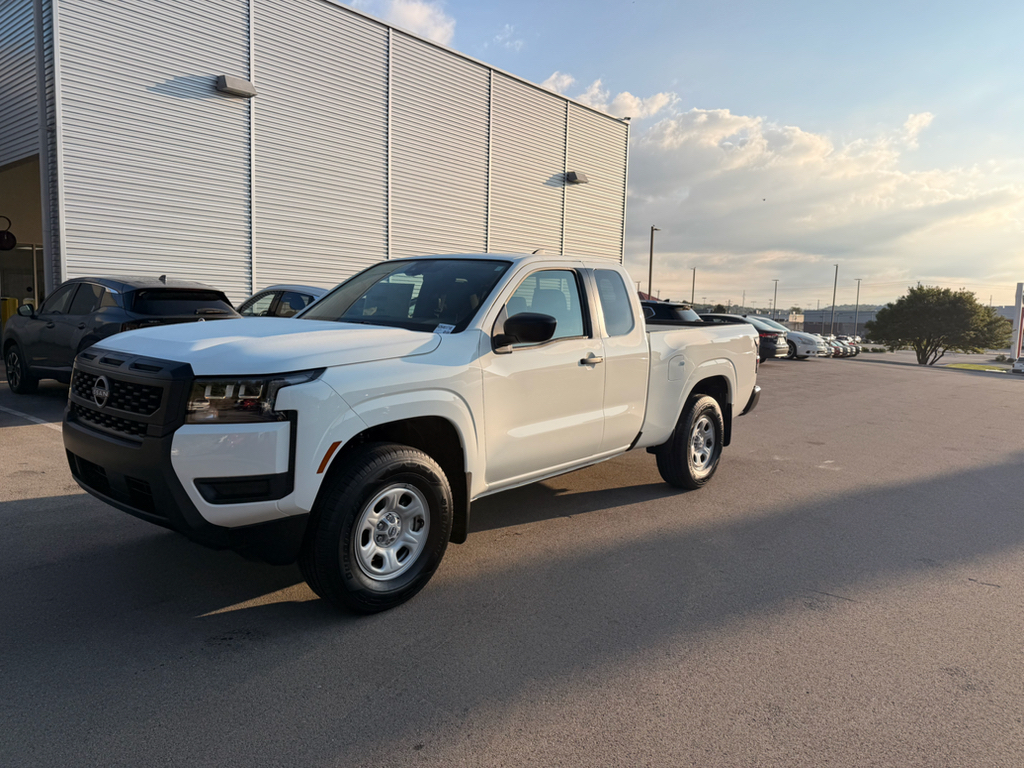 2026 Nissan Frontier S in Glacier White
