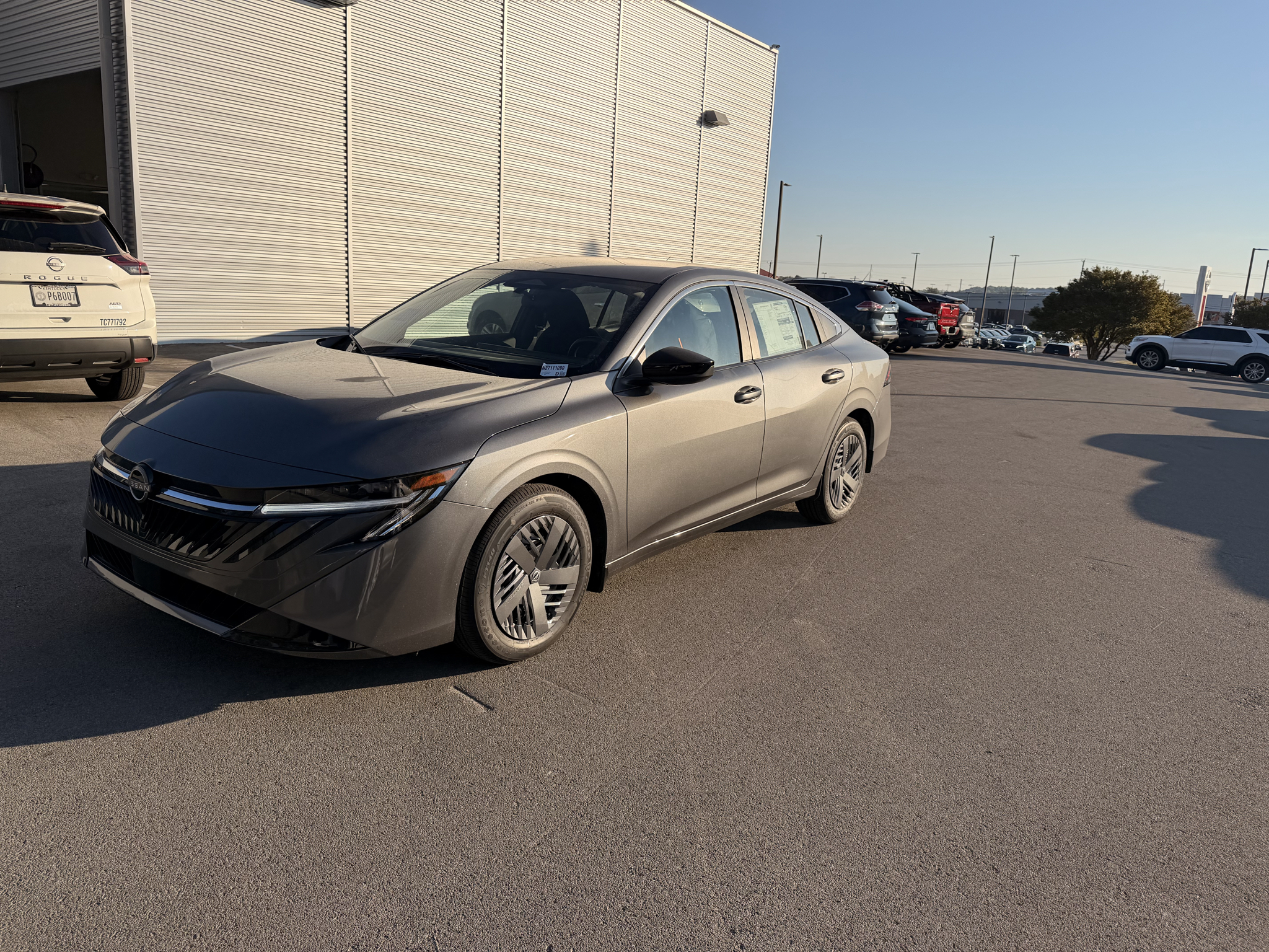 2027 Nissan Sentra S in Gun Metallic