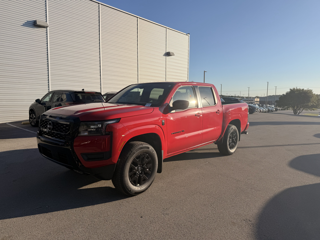 2027 Nissan Frontier SV in RED ALERT