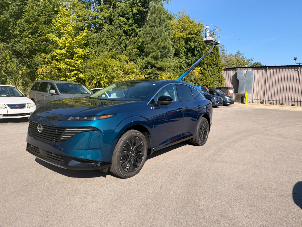 2027 Nissan Murano Platinum in Aurora Blue Pearl Metallic