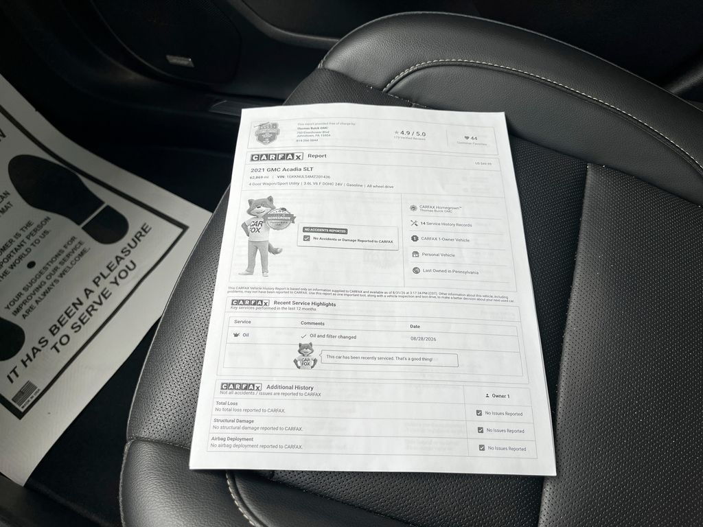 Used 2021 GMC Acadia SUV