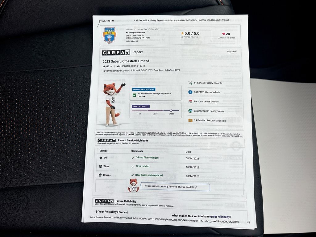 Used 2023 Subaru Crosstrek SUV