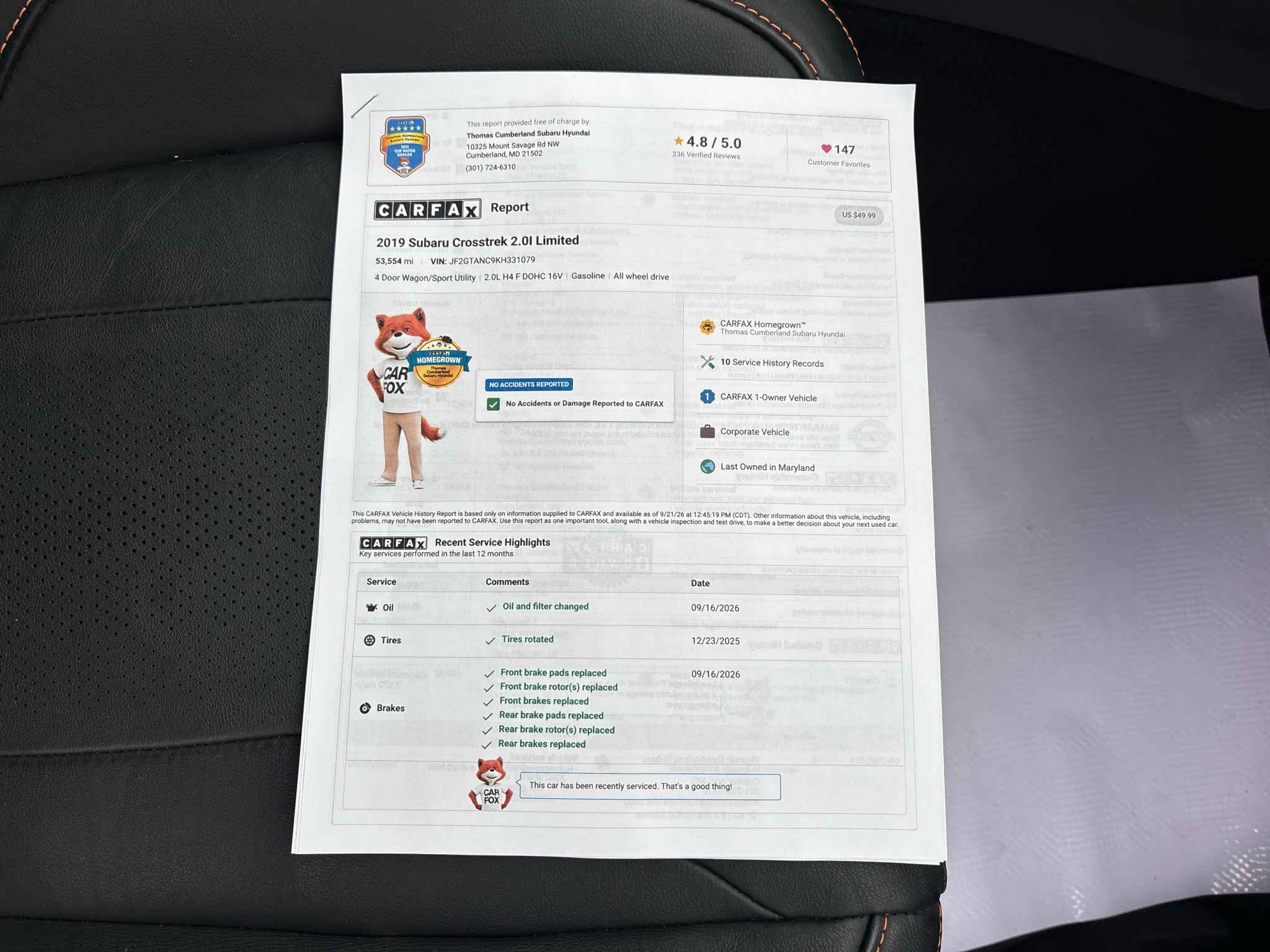 Used 2019 Subaru Crosstrek SUV