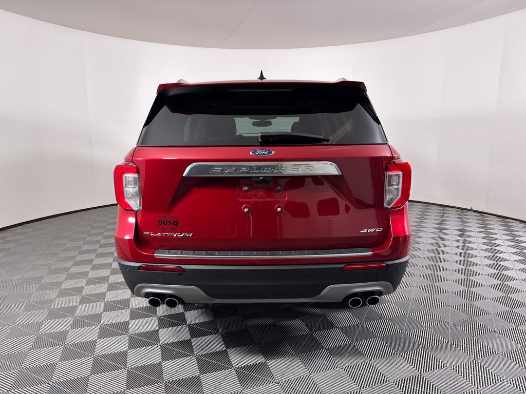 Used 2023 Rapid Red Metallic Tinted Clearcoat Ford Platinum image 12