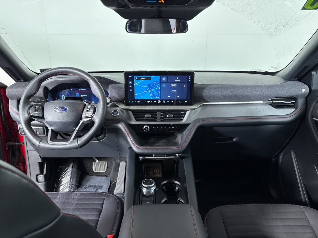 Used 2025 Rapid Red Metallic Tinted Clearcoat Ford ST-Line image 4