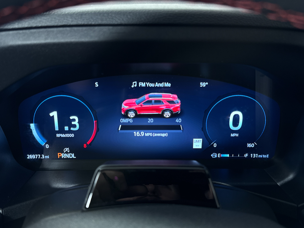 Used 2025 Rapid Red Metallic Tinted Clearcoat Ford ST-Line image 11