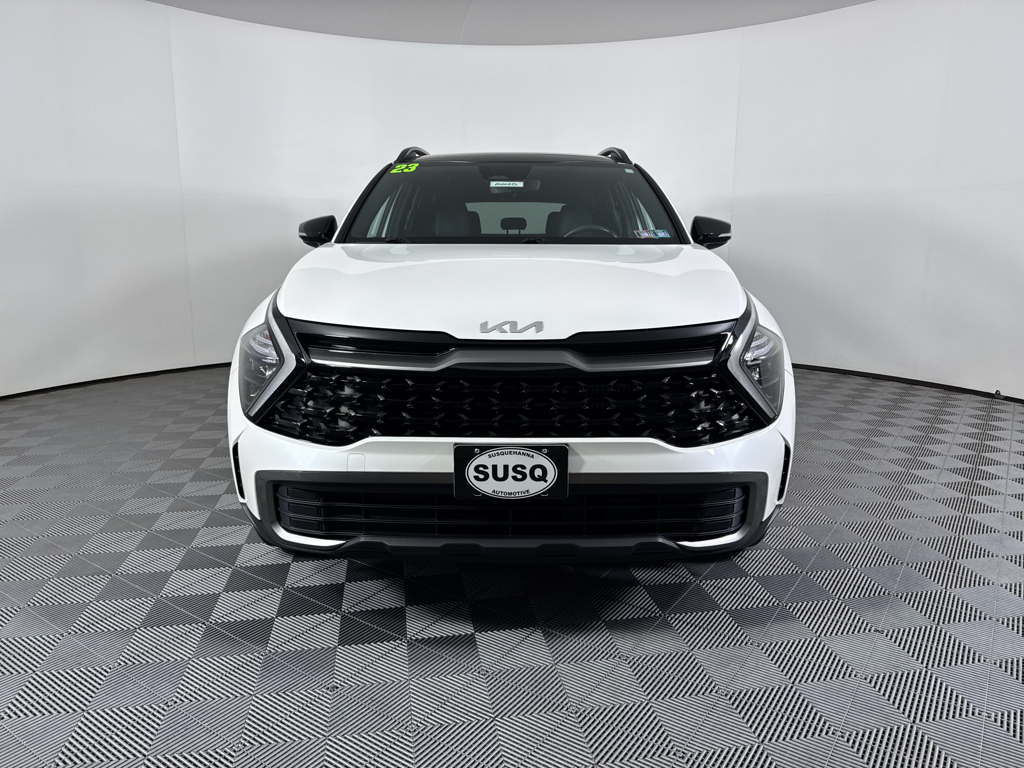 Used 2023 Snow White Pearl Kia X-Line image 2