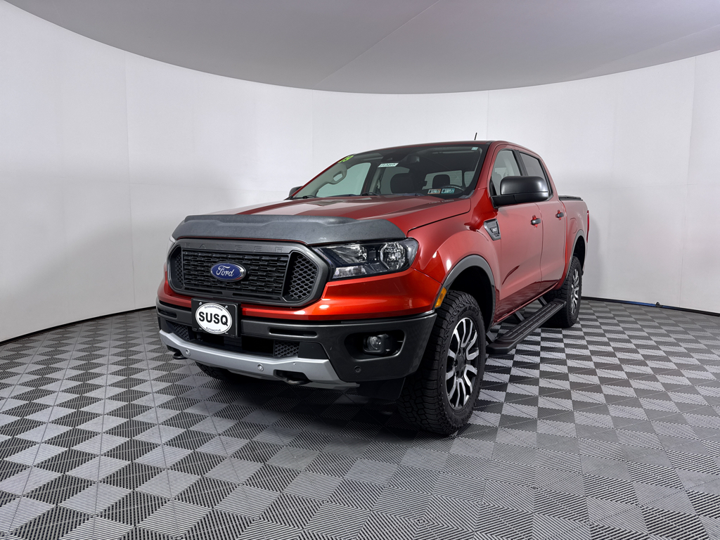 Used 2019 Hot Pepper Red Metallic Tinted Clearcoat Ford XLT image 14
