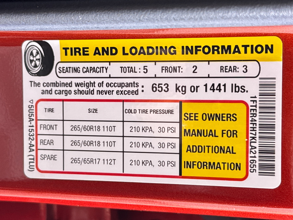Used 2019 Hot Pepper Red Metallic Tinted Clearcoat Ford XLT image 28