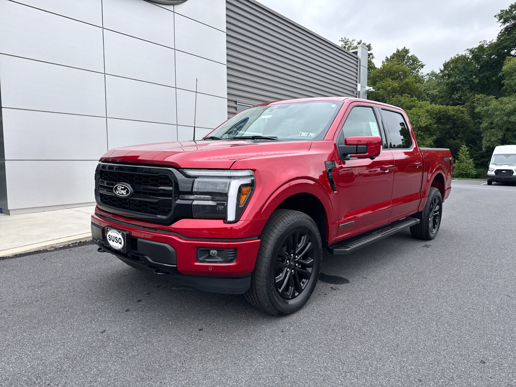 New 2025 Rapid Red Metallic Tinted Clearcoat Ford LARIAT image 16