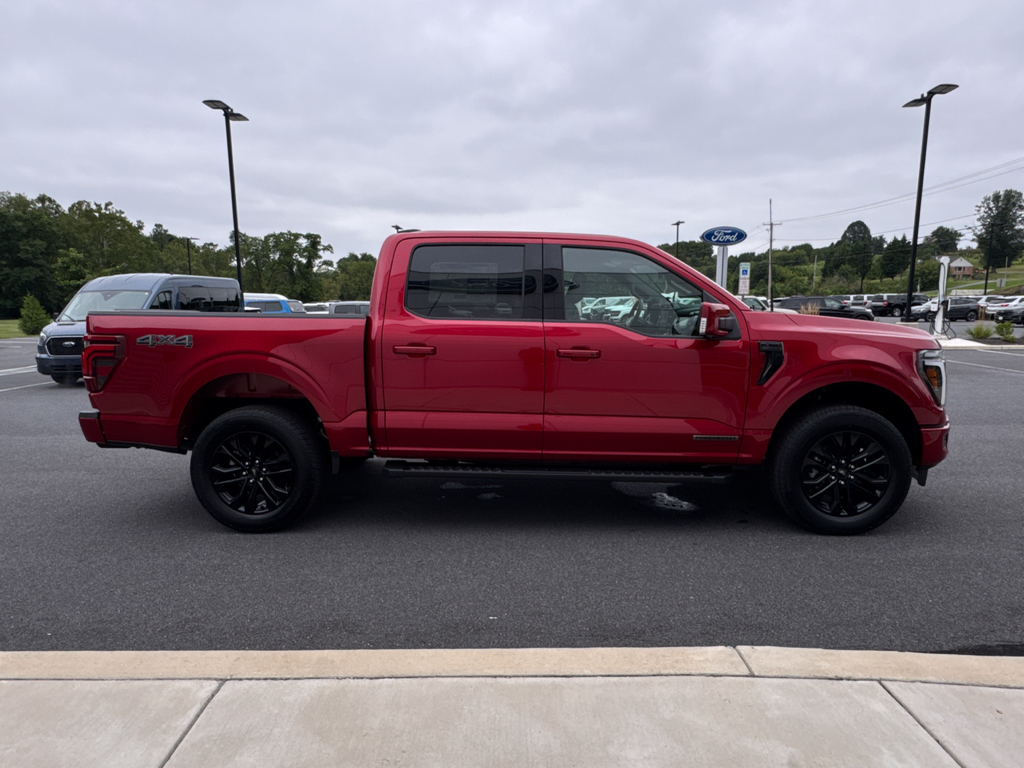 New 2025 Rapid Red Metallic Tinted Clearcoat Ford LARIAT image 2