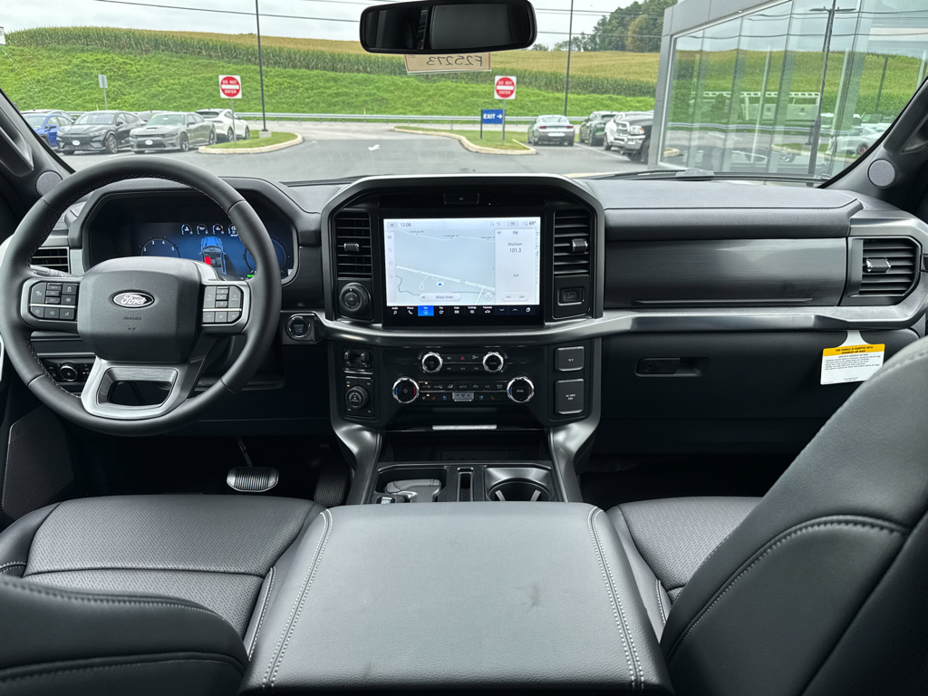 New 2025 Rapid Red Metallic Tinted Clearcoat Ford LARIAT image 3