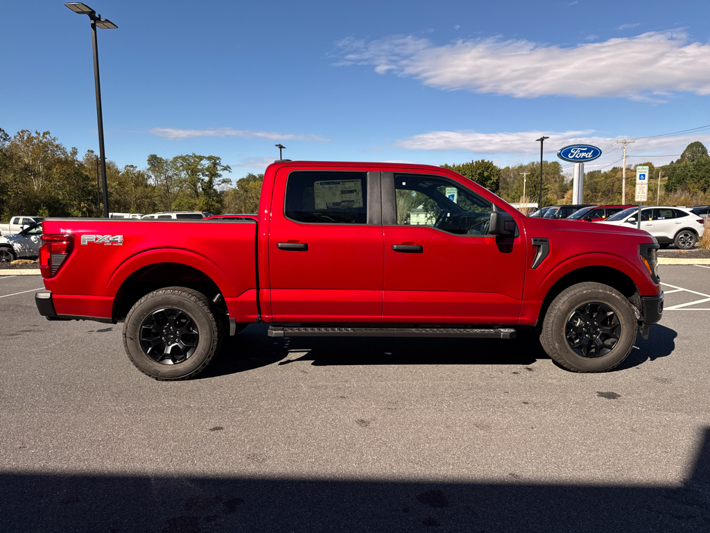 New 2025 Rapid Red Metallic Tinted Clearcoat Ford STX image 2