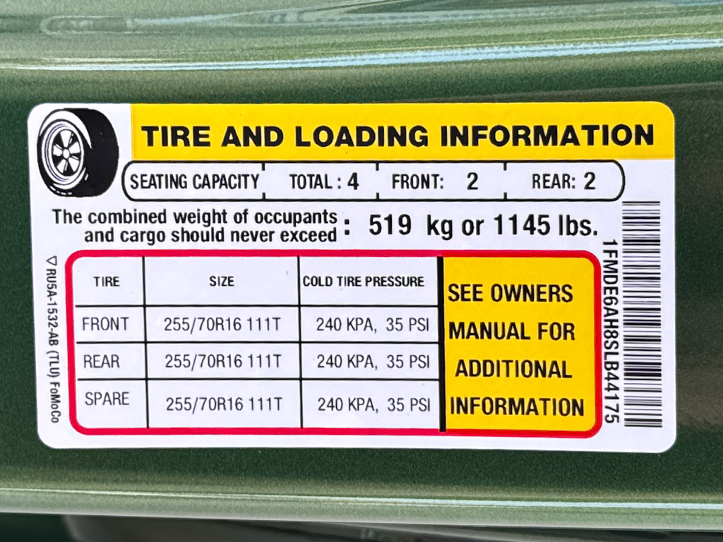 New 2025 Eruption Green Metallic Ford Base image 27