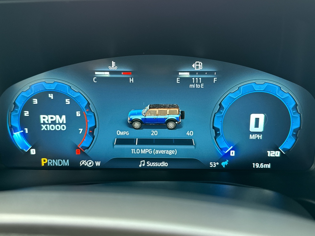 New 2025 Azure Gray Met Tri-coat Ford Big Bend image 10