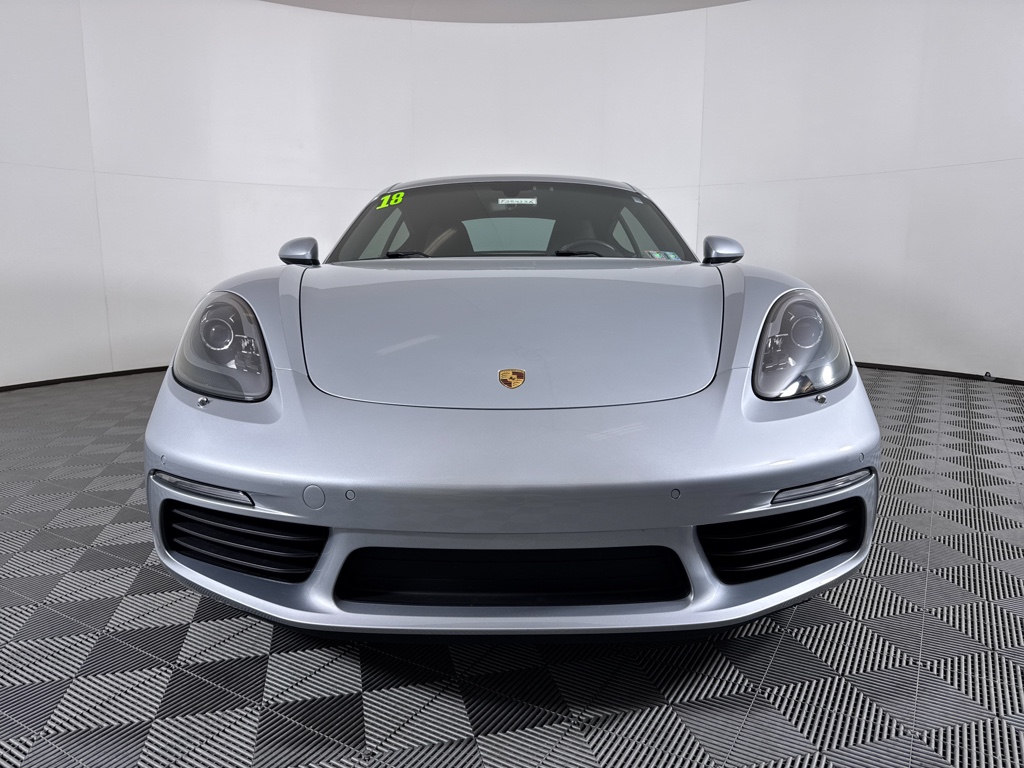 Used 2018 Rhodium Silver Metallic Porsche Base image 2