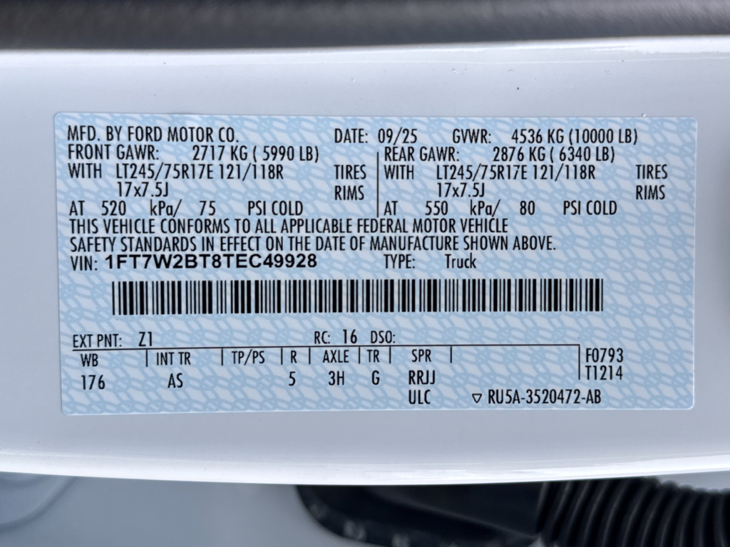 New 2026 Oxford White Ford XL image 30