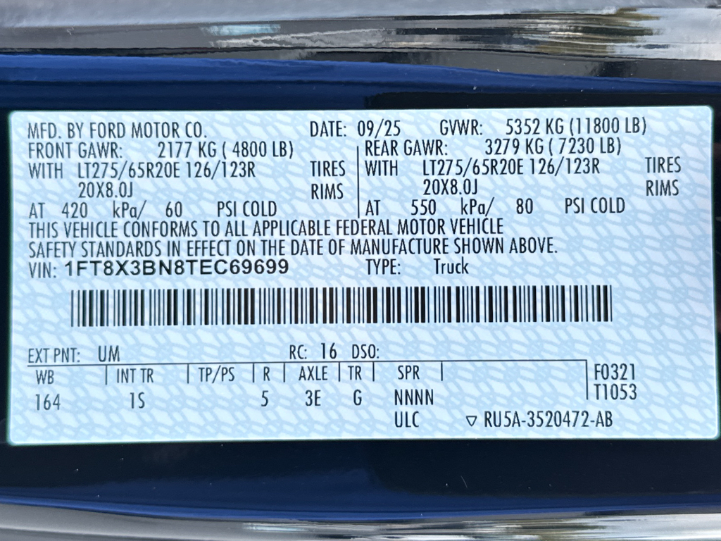 New 2026 Agate Black Metallic Ford XL image 29