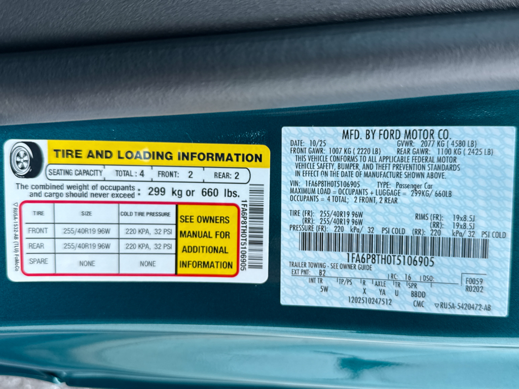 New 2026 Adriatic Blue Metallic Ford EcoBoost Premium image 32