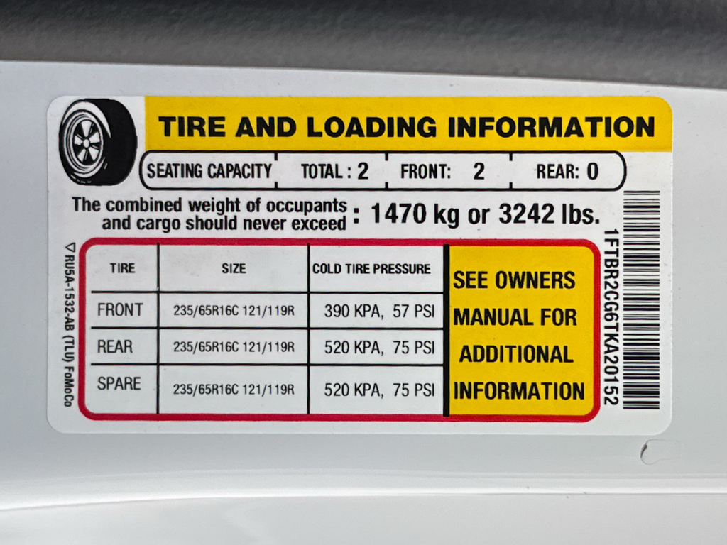 New 2026 Oxford White Ford Base image 29