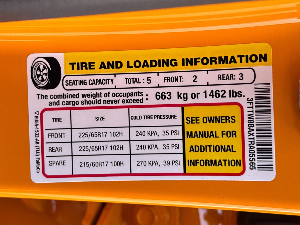 New 2026 Orange Fury Metallic Tri-coat Ford XL image 28
