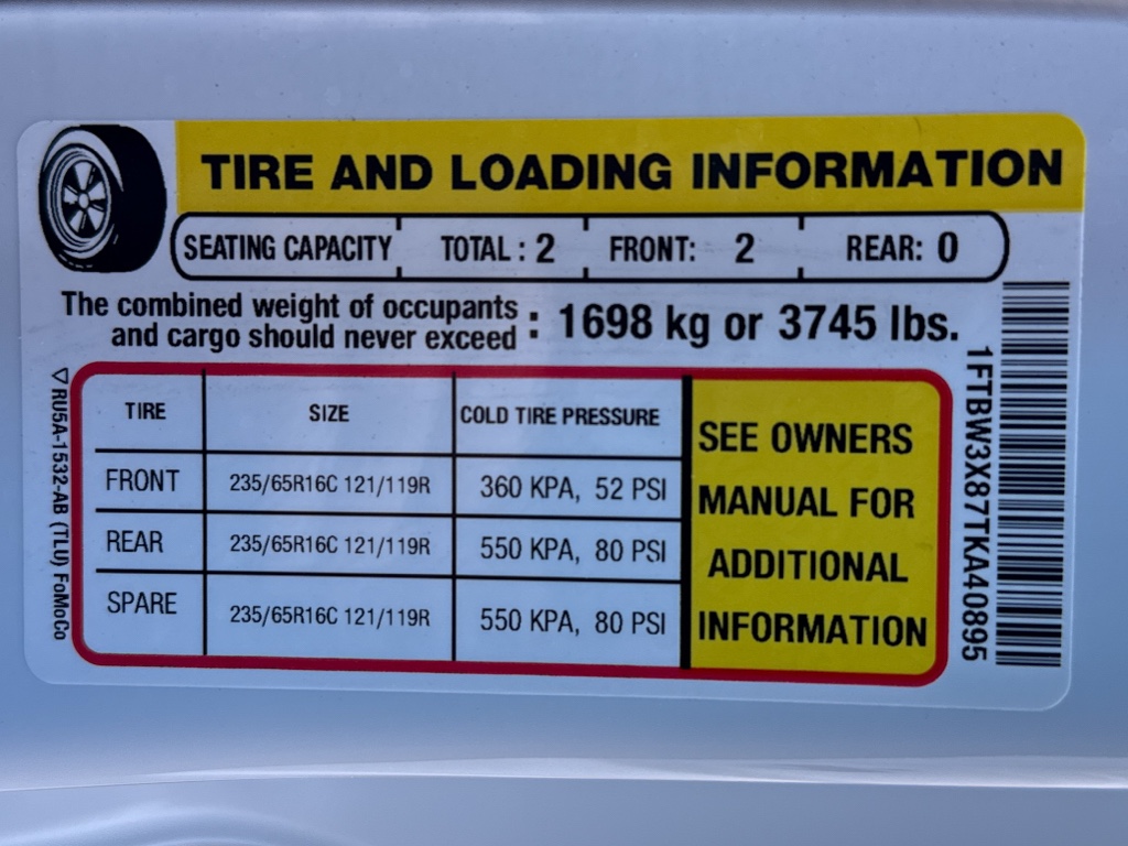 New 2026 Oxford White Ford Base image 28