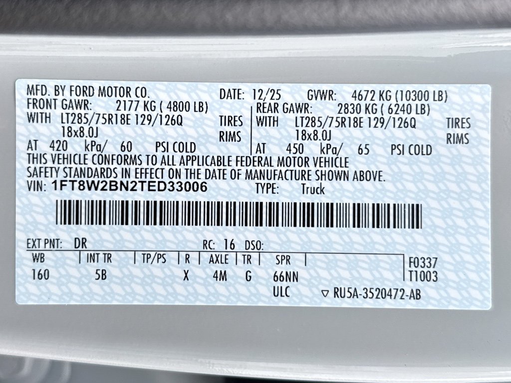 New 2026 Avalanche Ford LARIAT image 31