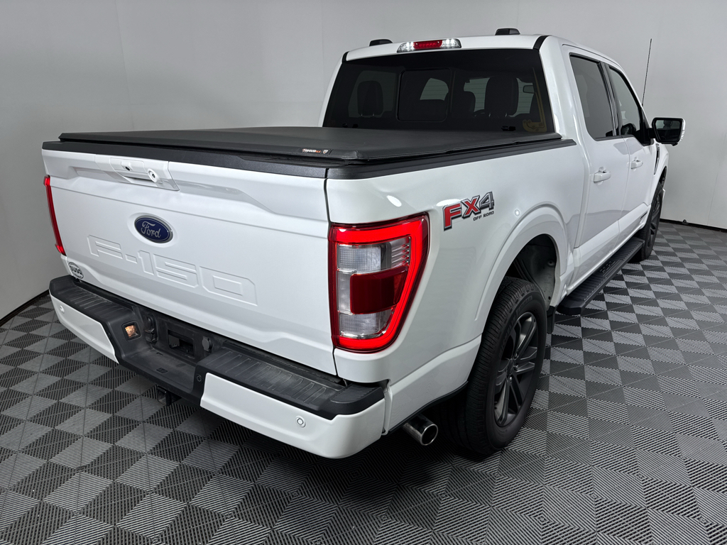 Used 2023 Star White Metallic Tri-Coat Ford LARIAT image 19