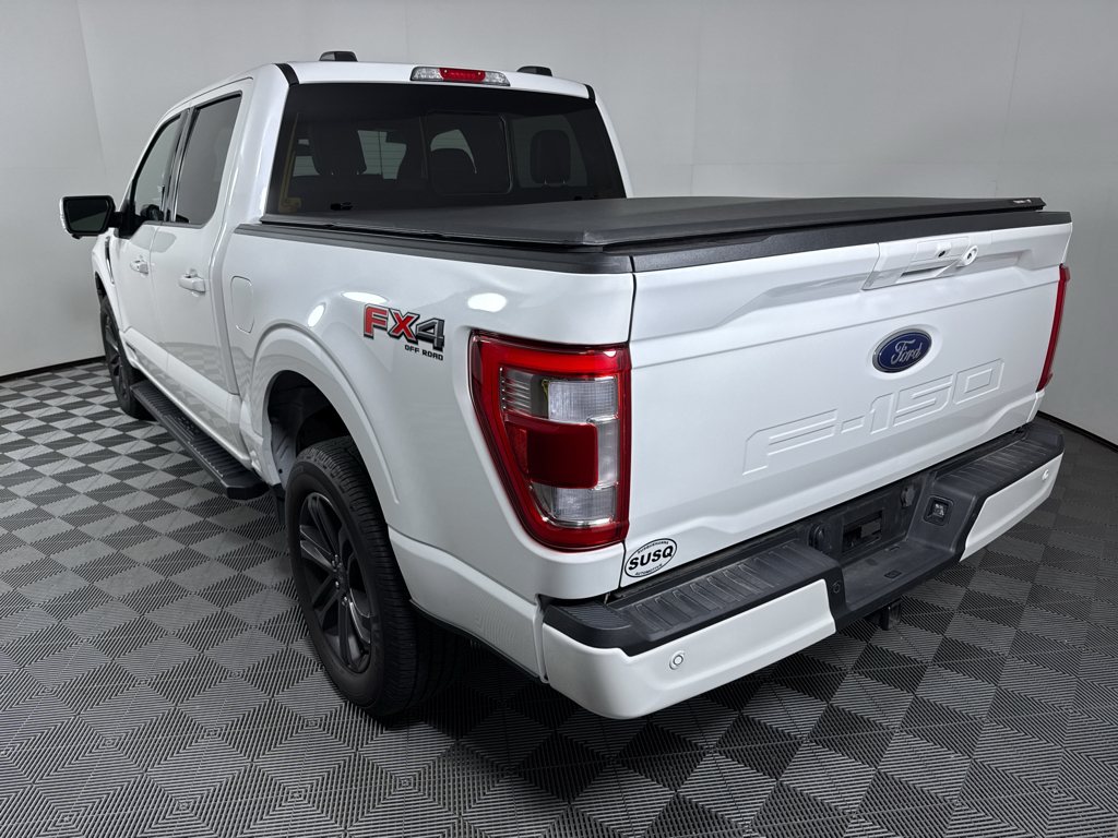 Used 2023 Star White Metallic Tri-Coat Ford LARIAT image 18