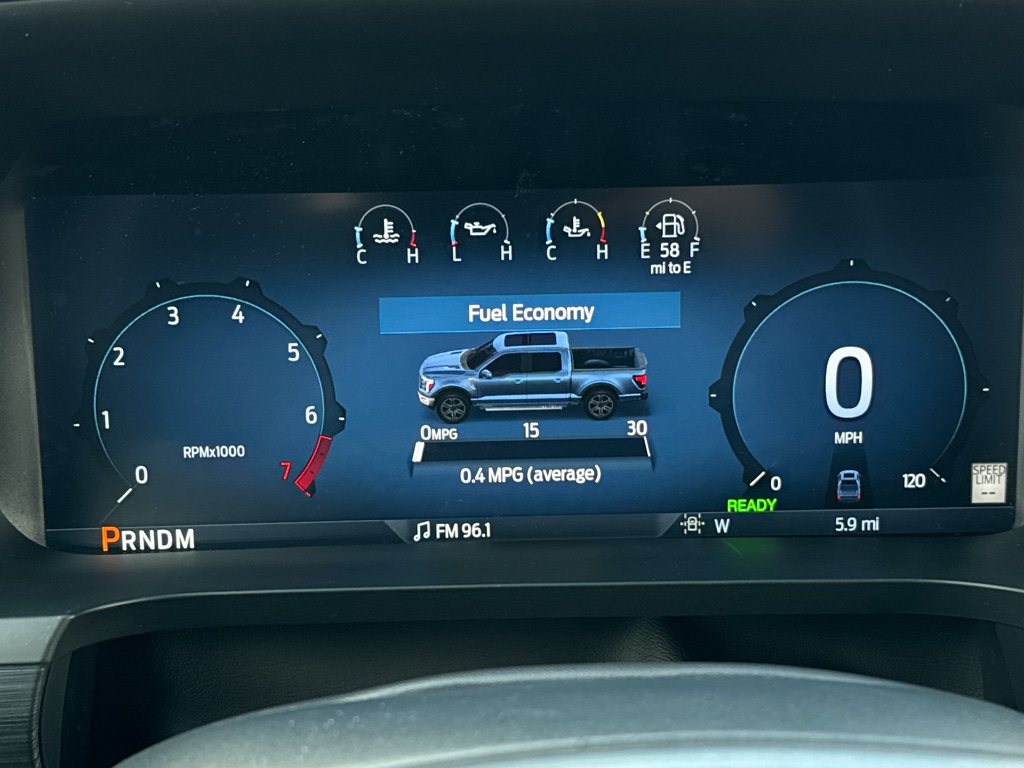 New 2026 Carbonized Gray Metallic Ford XLT image 9