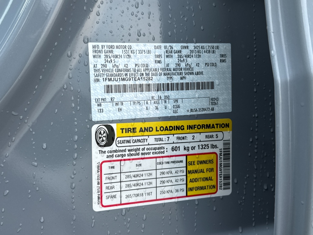 New 2026 Glacier Gray Met Tri-coat Ford Platinum image 35