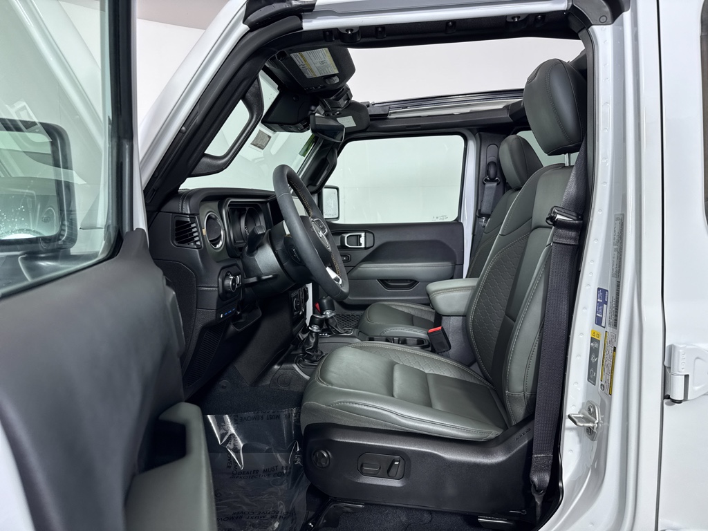 Used 2024 Bright White Clearcoat Jeep High Altitude image 6