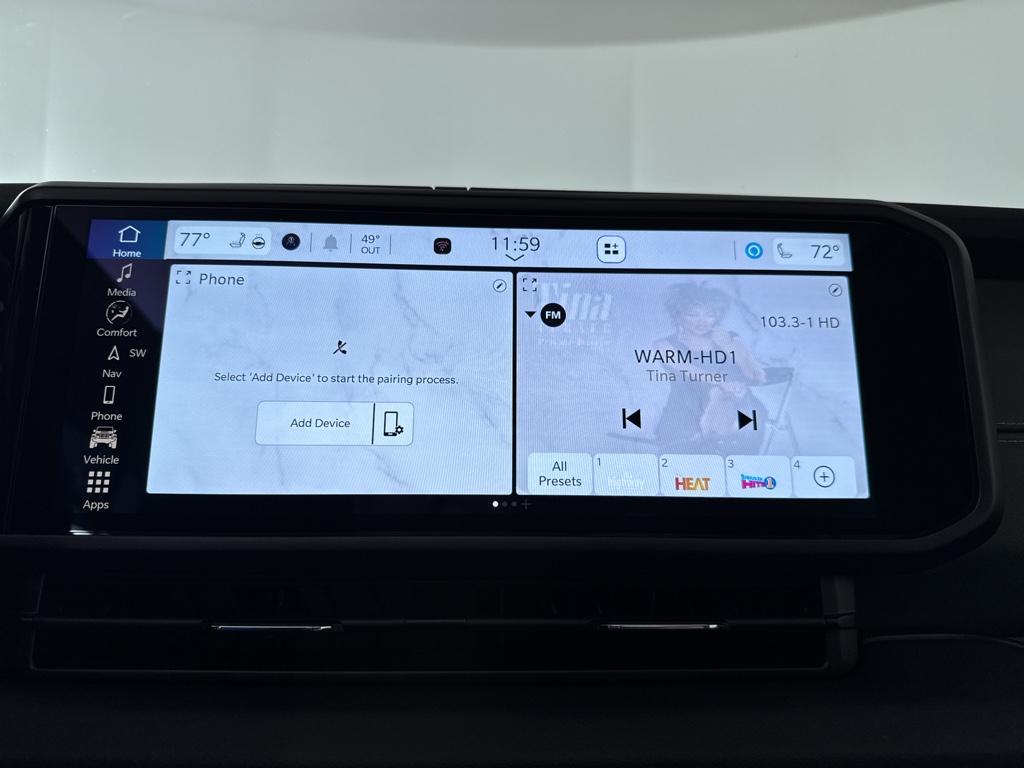 Used 2024 Bright White Clearcoat Jeep High Altitude image 16