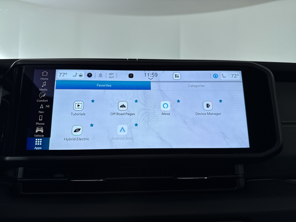 Used 2024 Bright White Clearcoat Jeep High Altitude image 18