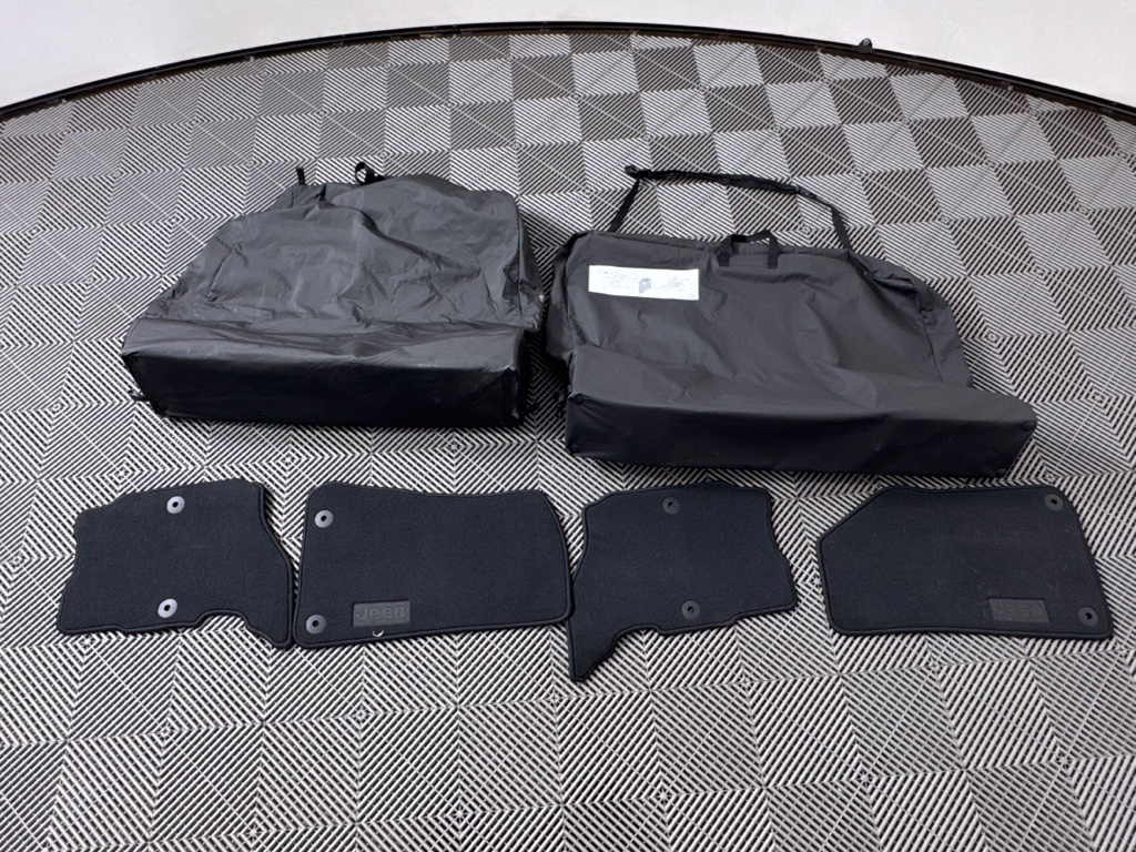 Used 2024 Bright White Clearcoat Jeep High Altitude image 35