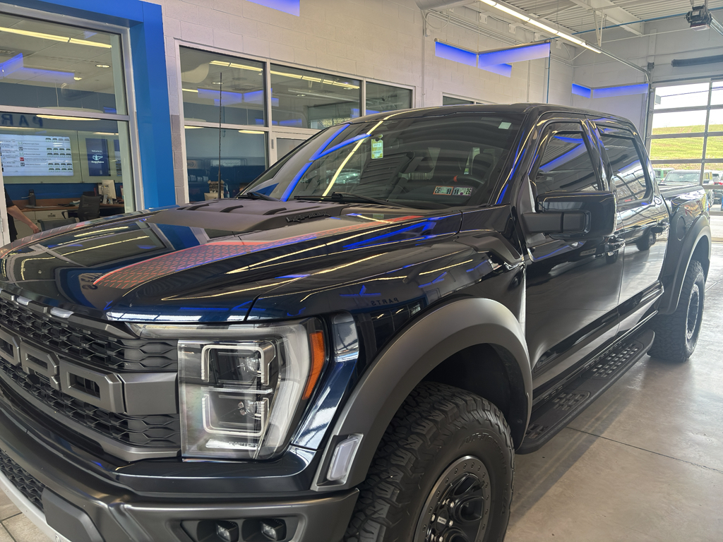 Used 2023 Antimatter Blue Metallic Ford Raptor image 2