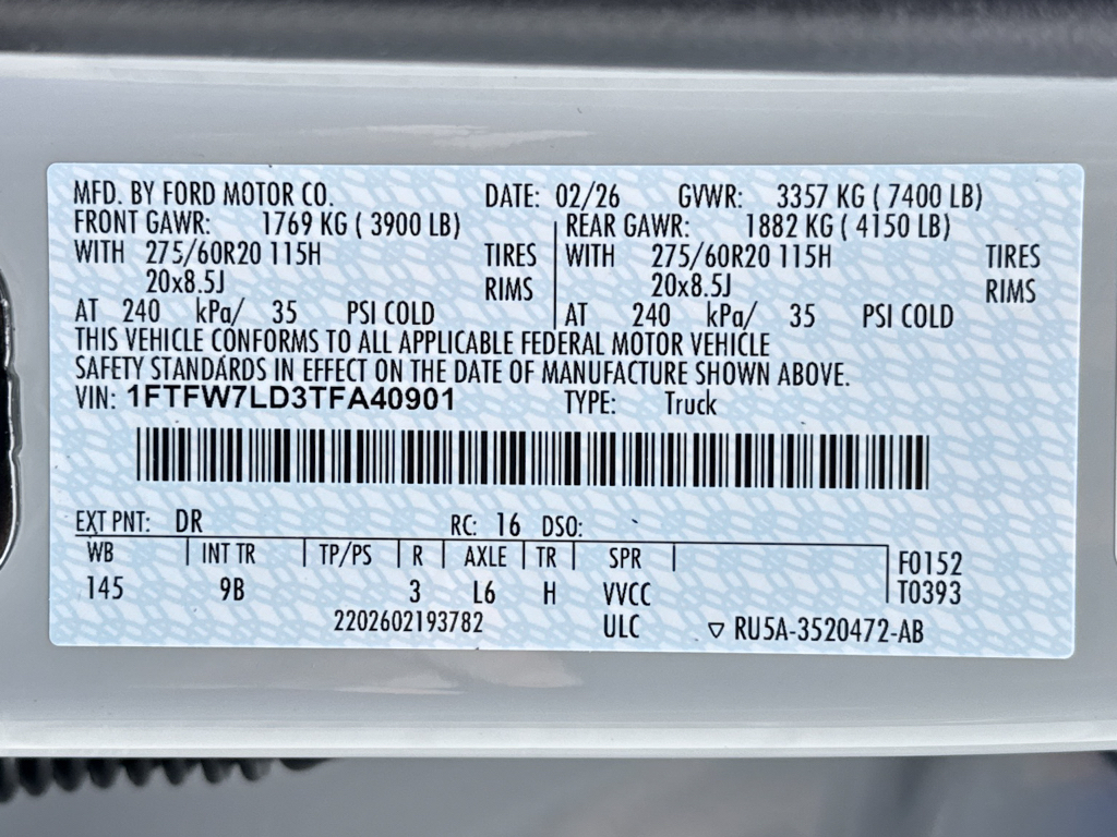 New 2026 Avalanche Ford Platinum image 32